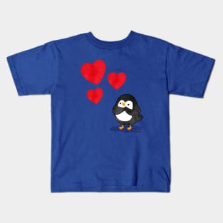 Penguin in Love 8 Kids T-Shirt